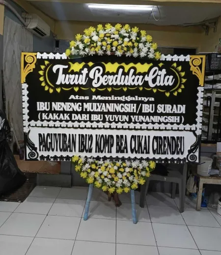 Papan Bunga Duka Dawe